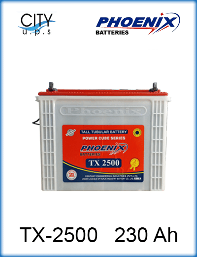Phoenix-Battery tx-2500
